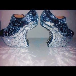 Custom Mirror Covered Wedges